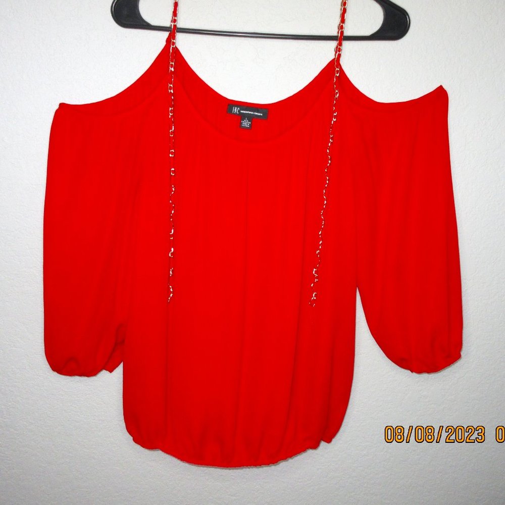 INC Bare Shoulder Blouse